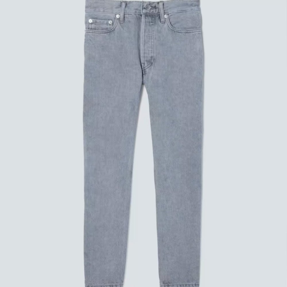 Everlane | The Rigid Slouch Jean | size 23 | Vintage Grey (Limited Edition)